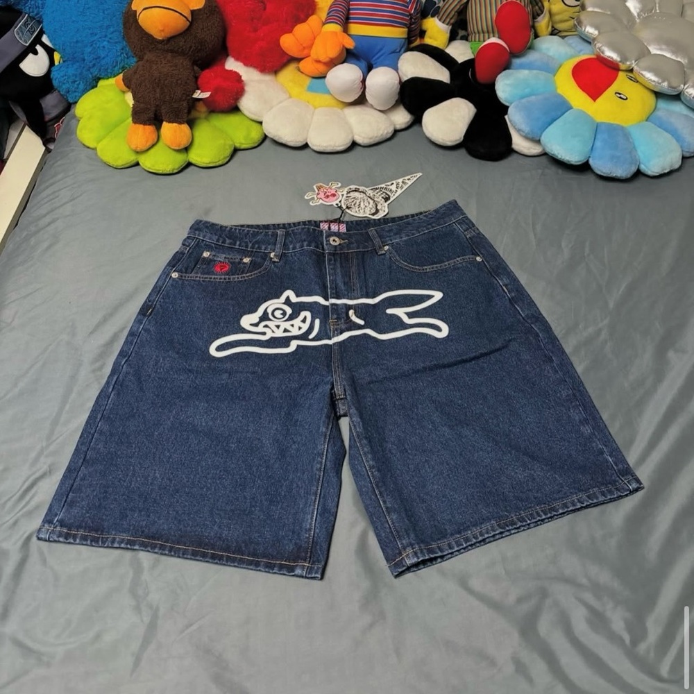 Billionaire Boys Club Blue Denim Shorts